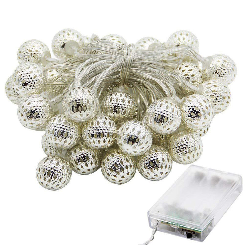 Chicgrowth Fairy String Lights Solar 40 LED Light 19.7FT Moroccan Warm