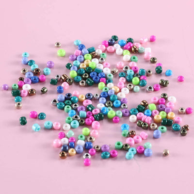 3mm 8/0 Glass Seed Beads Kit B3 Color for DIY Crafting