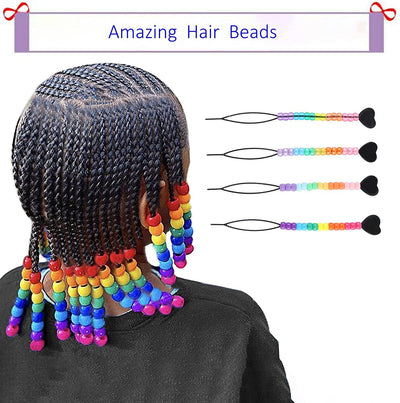 3500+pcs 9mm Rainbow Pony Beads Kit