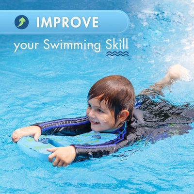 Ideajoy Kids Kickboard Safe Pool Swimming Training Body Board