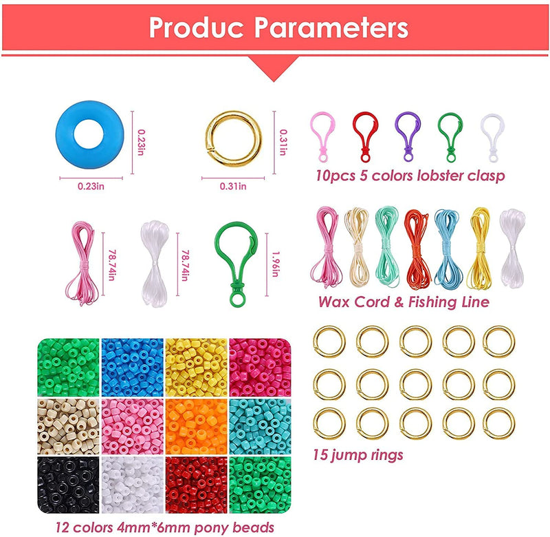 Bead Pets Craft Kits, Mermaid, Panda, Flamingo, Cactus, Fox, Unicorn