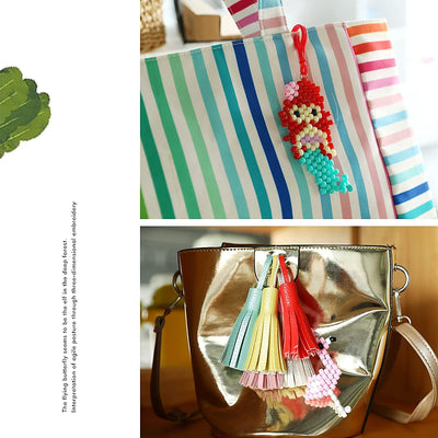 Bead Pets Craft Kits, Mermaid, Panda, Flamingo, Cactus, Fox, Unicorn