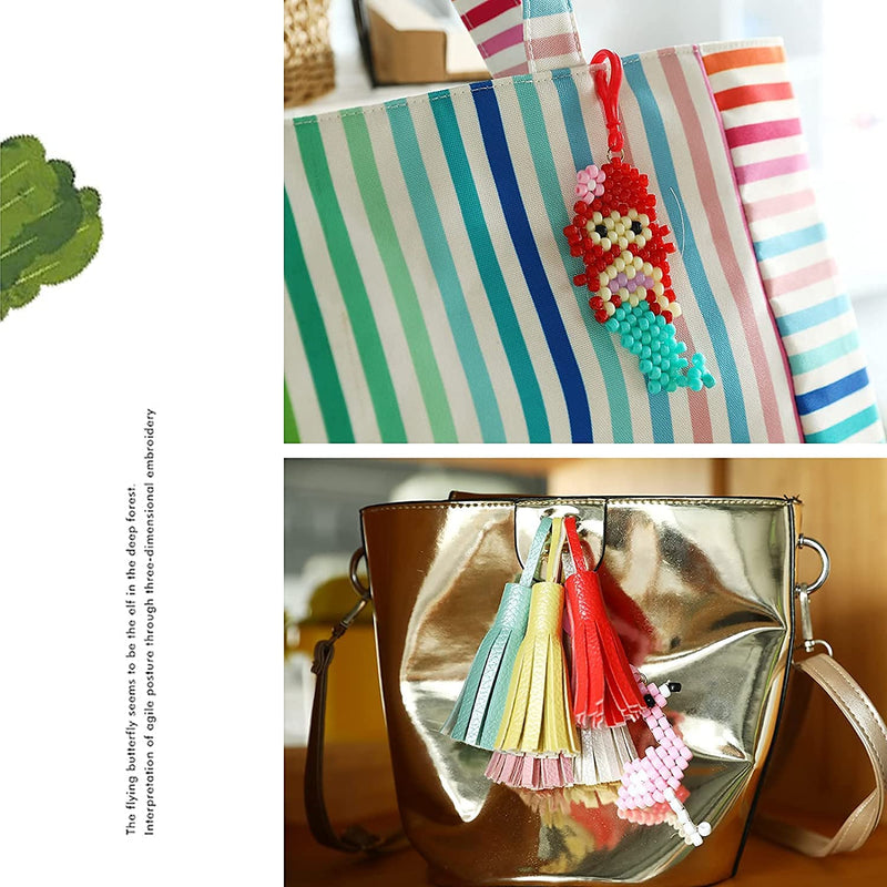 Bead Pets Craft Kits, Mermaid, Panda, Flamingo, Cactus, Fox, Unicorn